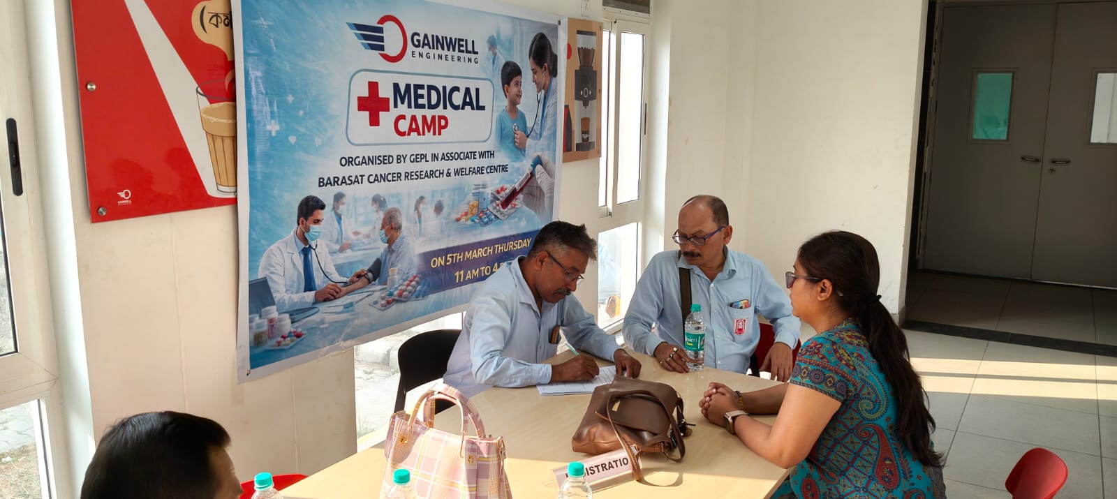 Medical Camp Organised for Employees at Panagarh